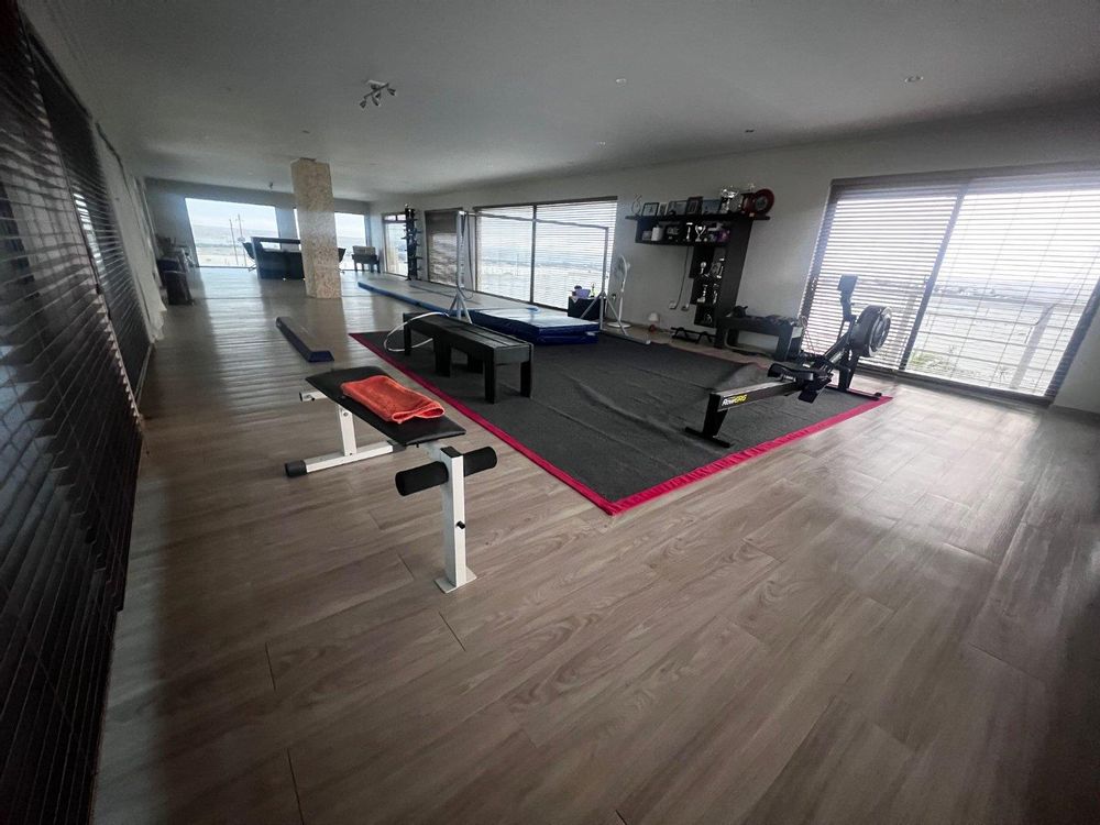 main house - gym area