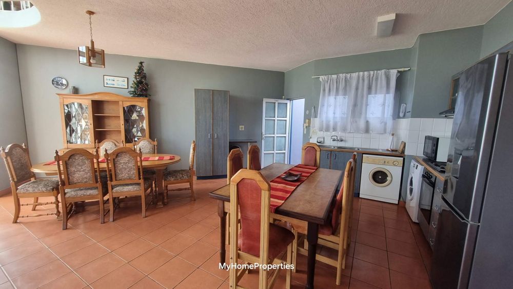Kitchen and dining area