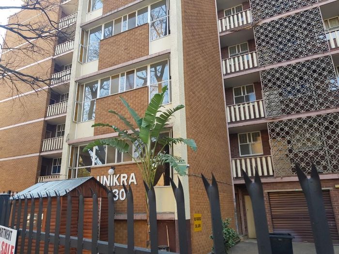 Arcadia Apartment To Rent: Bachelor unit with communal garden and equipped kitchen.