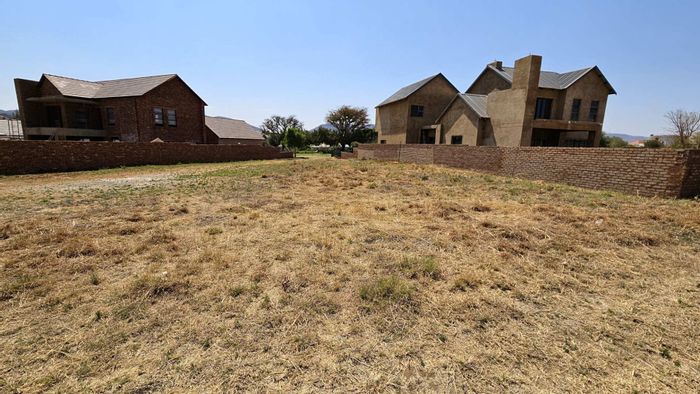 Vacant Land Residential in Meerhof for Sale: Approved plans, mountain views, 24-hour security.