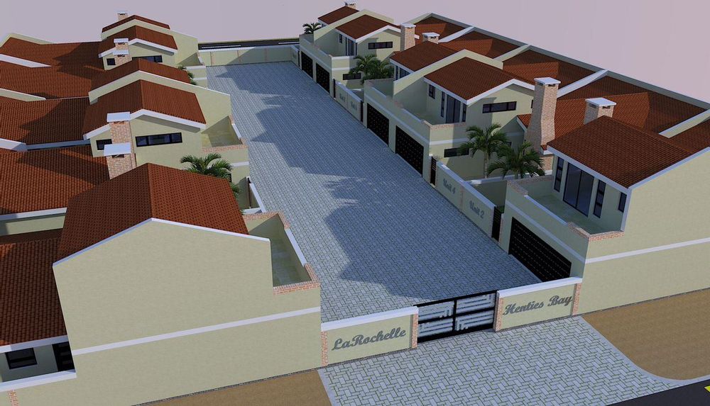 3D image of the development from above