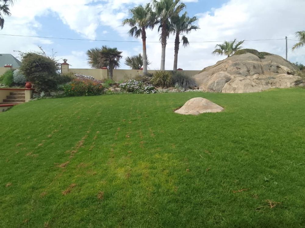 For Sale Spacious Beachfront Tuscan House in Luderitz Central with Indoor Pool & Sea Views