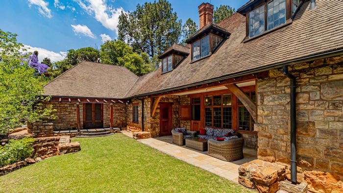 Heritage House in Parktown For Sale: Office space, kitchens, entertainment area, gardens.