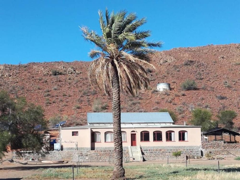 Front view of the main house