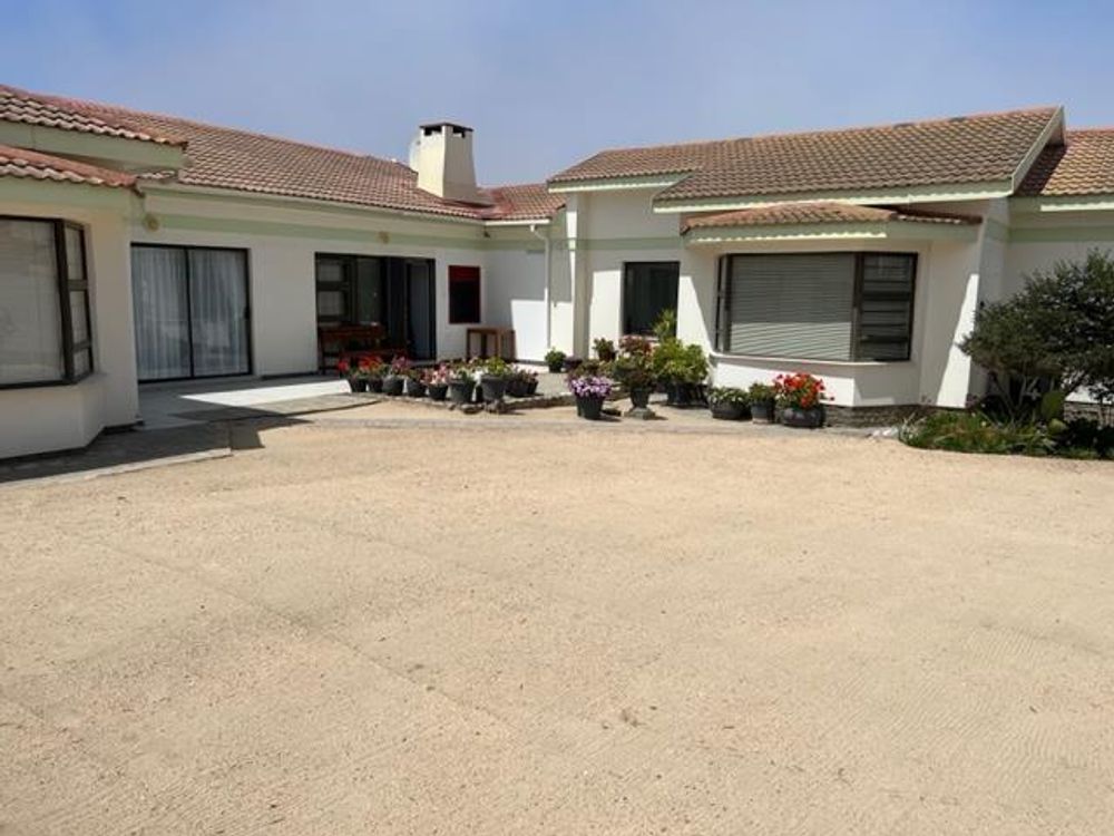 Back view of the house