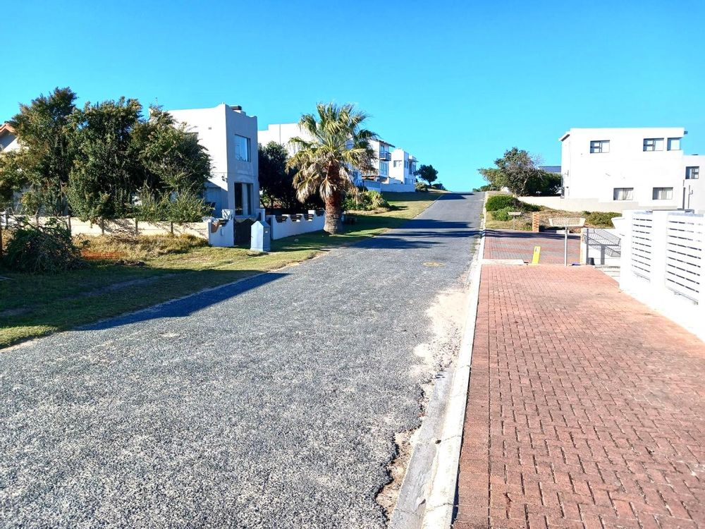 Houses next to us - in the direction of Gansbaai.