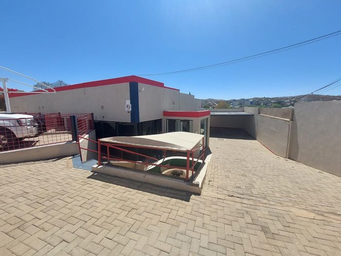 For Sale: Office in Windhoek West with parking, BBQ area, and guard house.