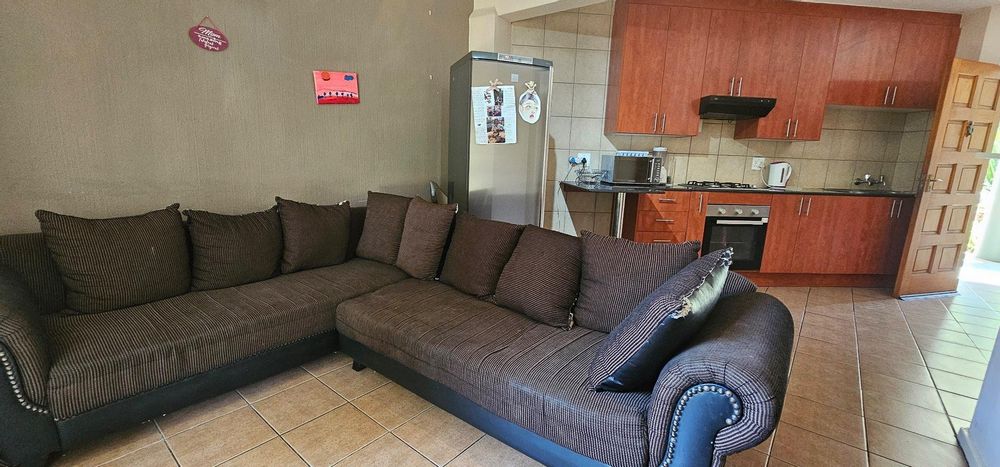 Large couches fit comfortably.