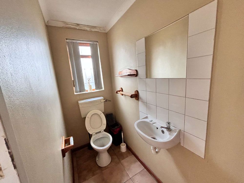 Ground floor toilet