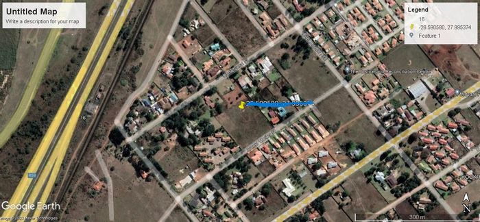 Vacant Land Residential in Kookrus For Sale: 1454m², services, borehole, approved plans.