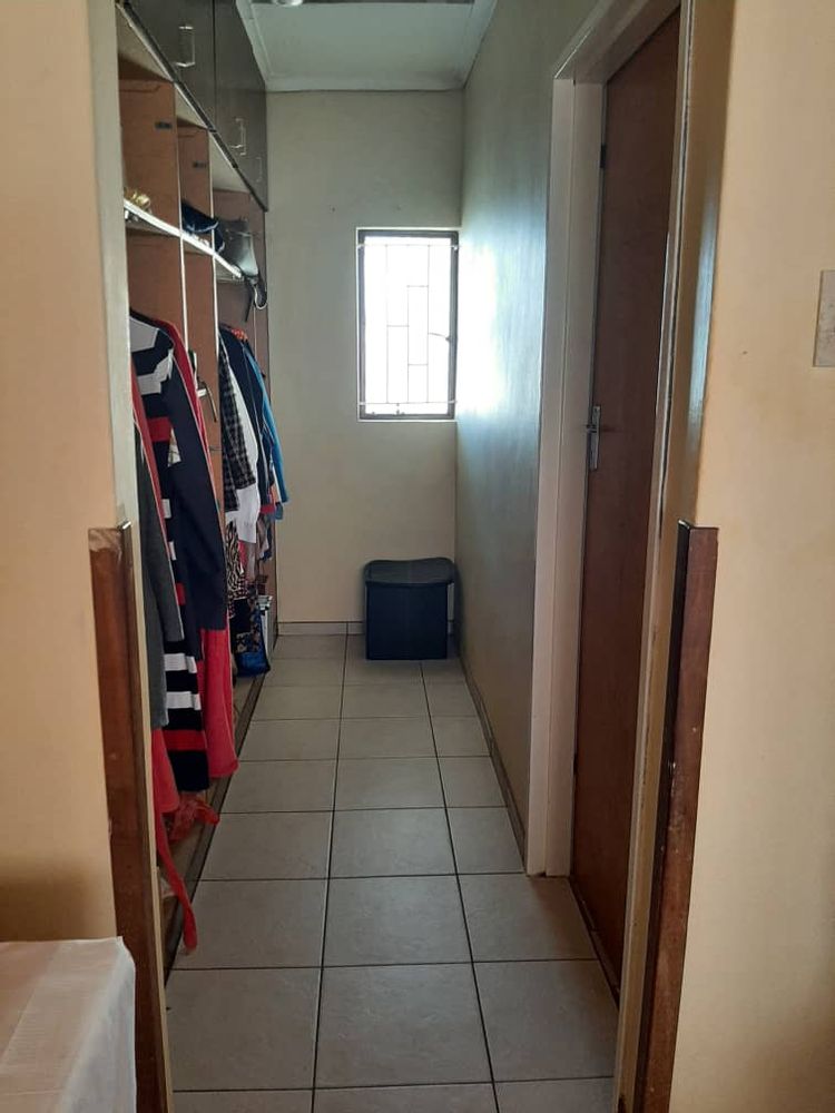 Walk-inn closet in the main room.