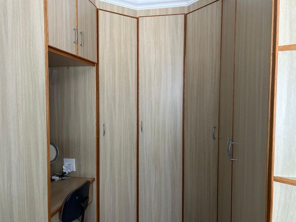 Main bedroom walk in cupboards 