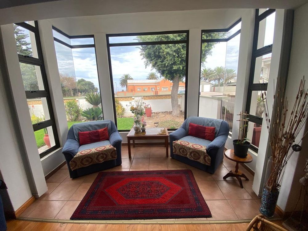 Lounge and front garden view