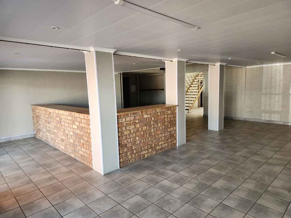 Shop retail front area