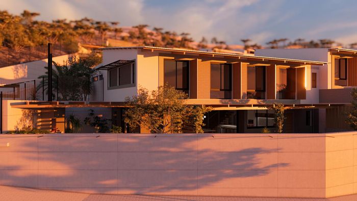 Auasblick Townhouse For Sale: 4 bedrooms, pool, spacious living, and garage.