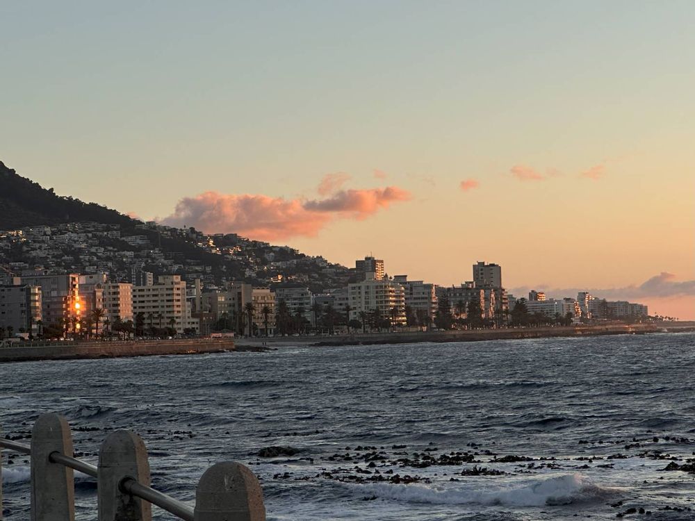 Sunset strolls on The Promenade