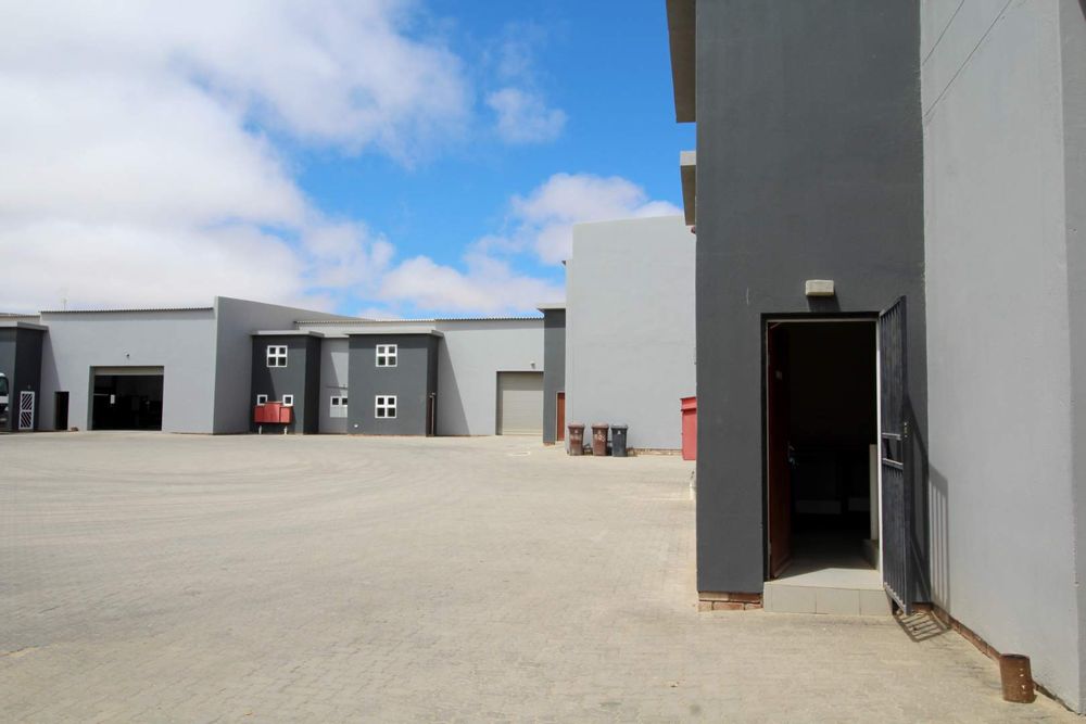 Warehouse courtyard
