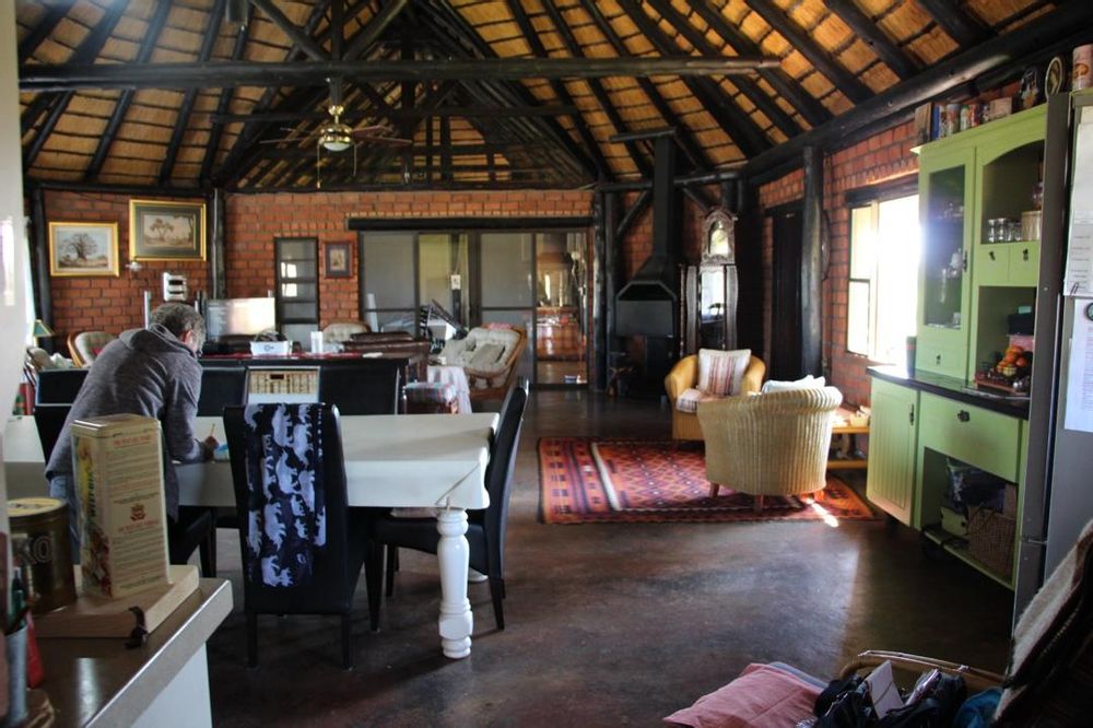 Kitchen, lounge and dining area
