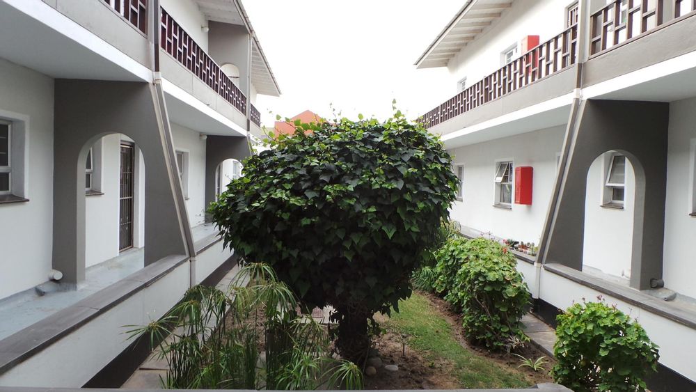 Courtyard in Flat Building