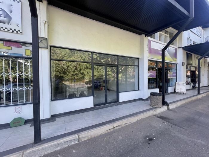 Prime 96.38m² retail unit in Umgeni Park, high visibility and foot traffic. To Rent.