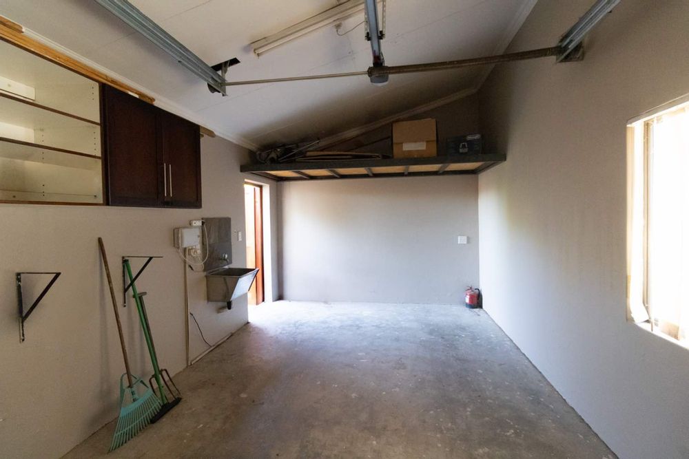 Garage with loft for storage