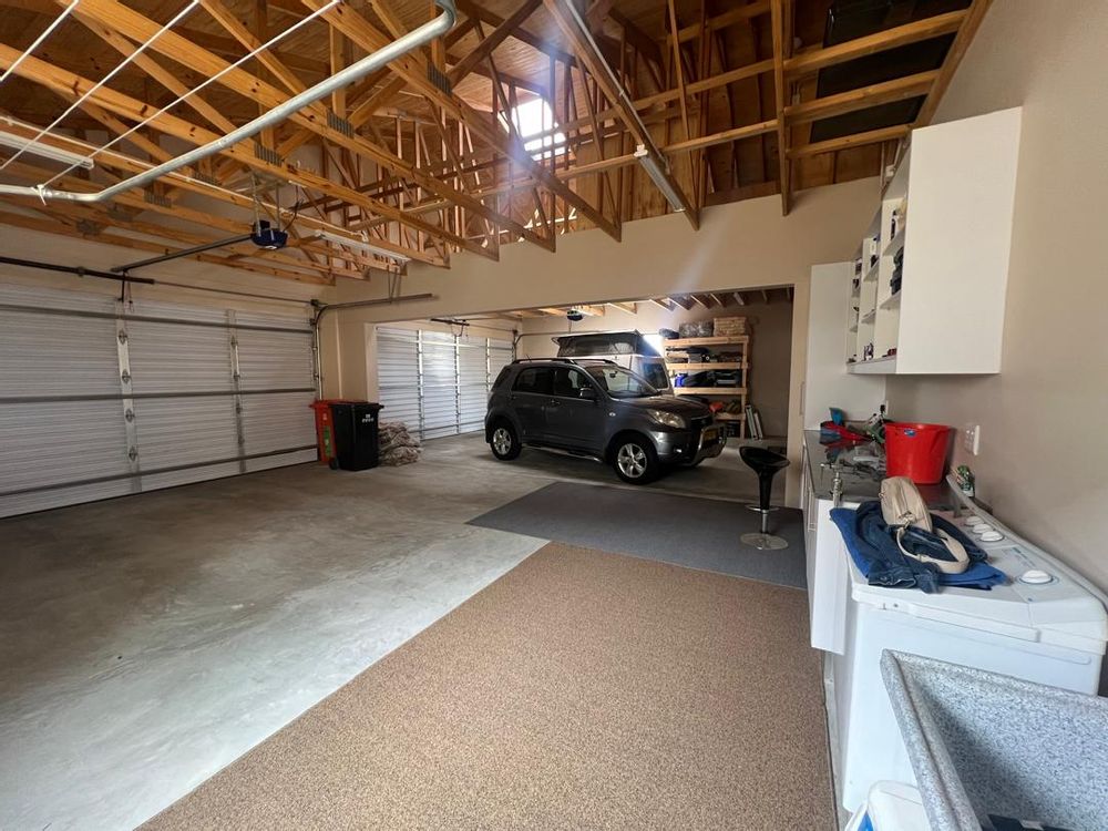 Double garage