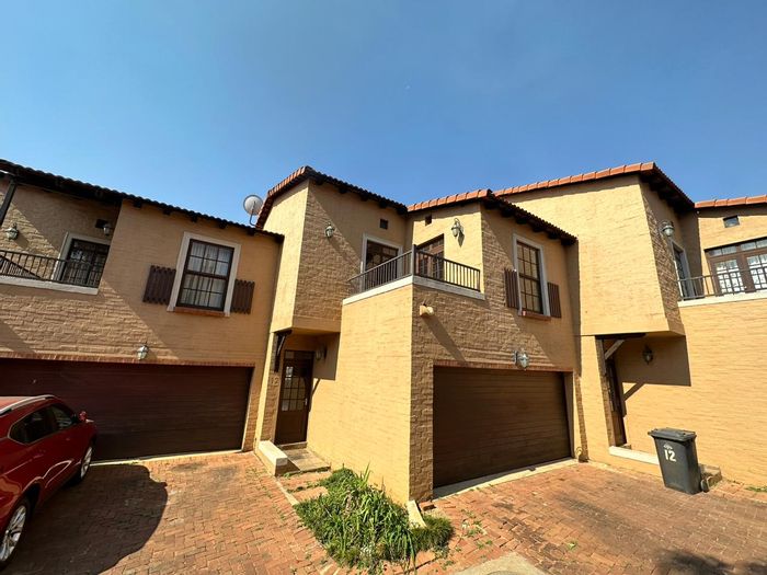 For Sale: Townhouse in Country View Estate with 24-hour security, double garages.