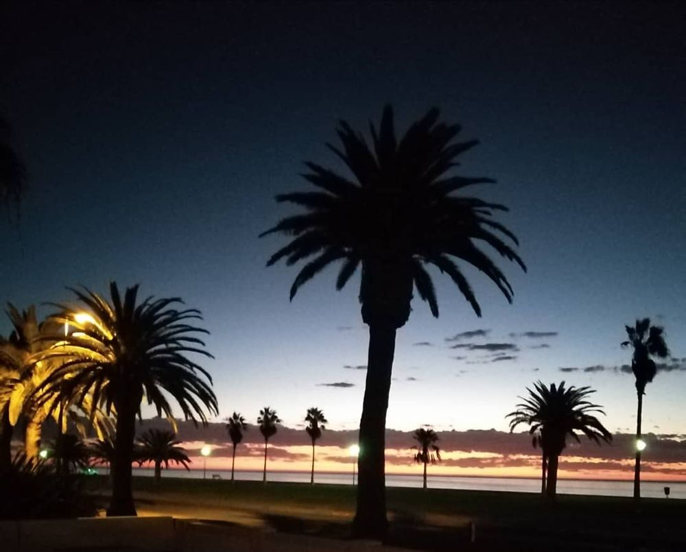 Sunset view from Lounge