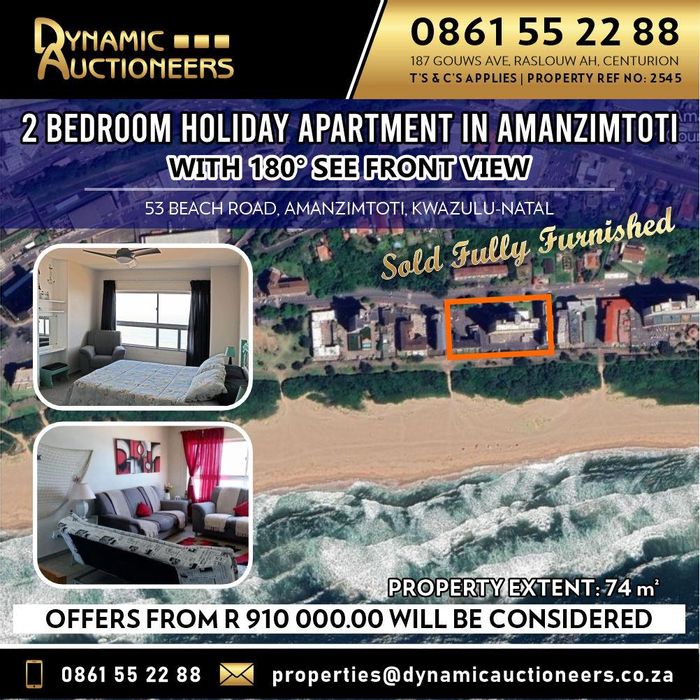 Property #2154651, Apartment for sale in Amanzimtoti