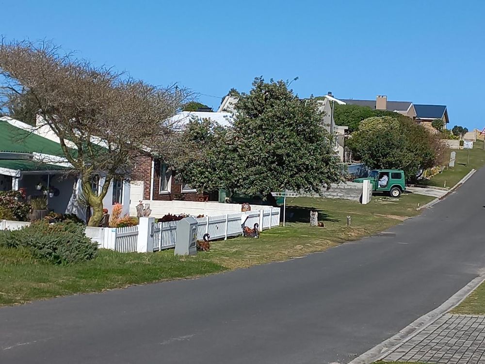 Houses across the Street - in the direction of Gansbaai.