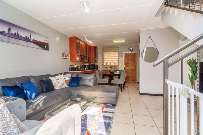 For Sale: Townhouse in Wilgeheuwel with 3 bedrooms, double garage, and secure complex.