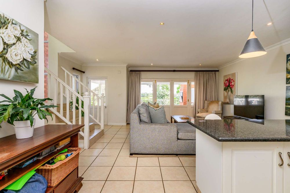 open plan living area 