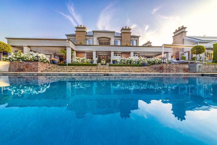 For Sale: Waterfall Equestrian Estate house with gourmet kitchen, cinema, pool, and guest cottage.