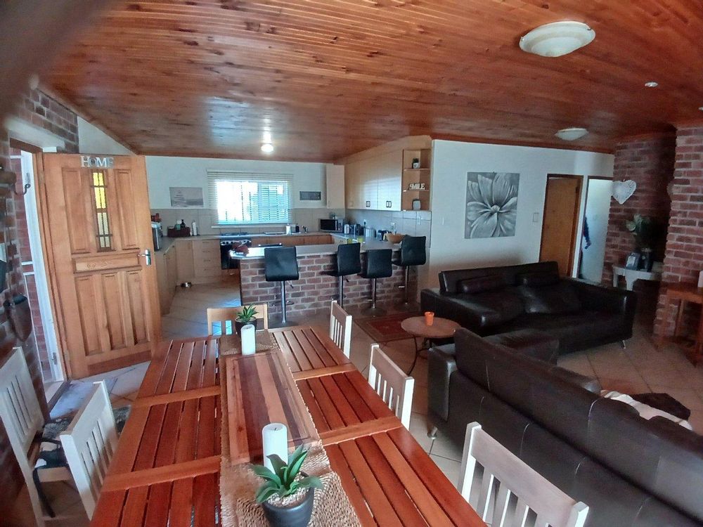 Lounge and Dining Area (with Kitchen at back) - now in slightly different direction.