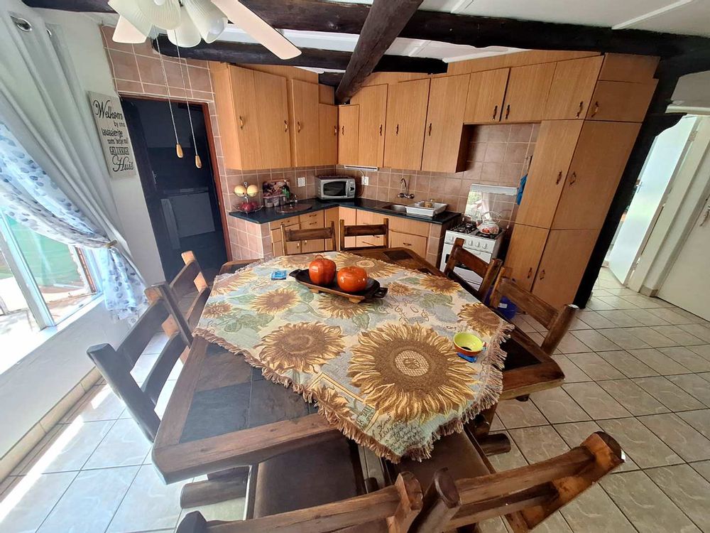 Dining room and kitchen - lower level