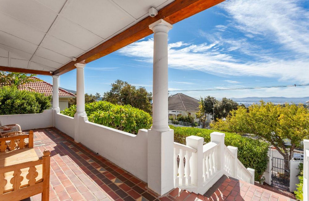 A large patio to bask in the sunrise of the day