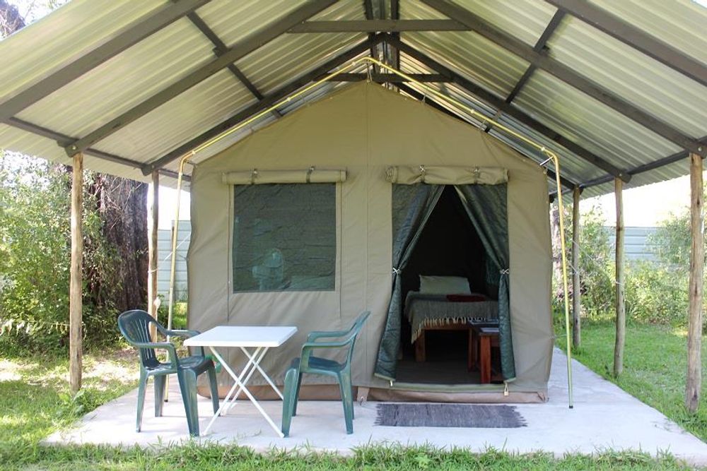 Campsite Safari Tent Exterior
