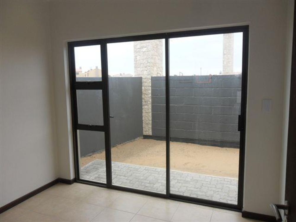 Bedroom leading out into Courtyard
