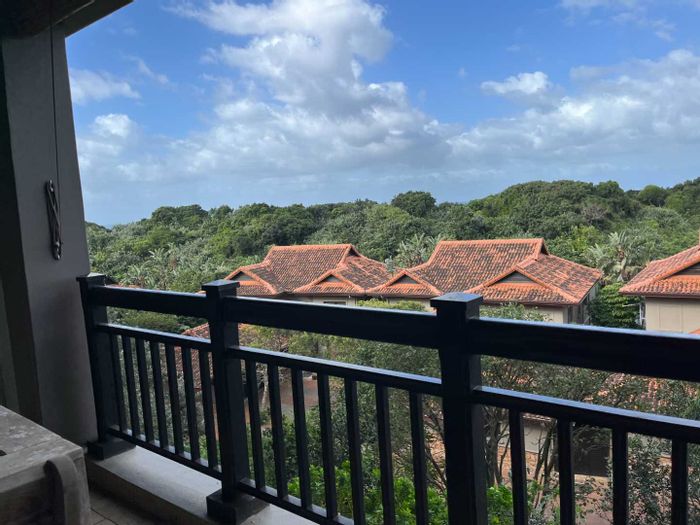 For Sale: Apartment in Zimbali Coastal Resort & Estate with ocean views, golf cart parking.