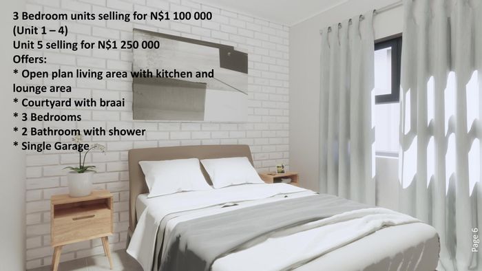 For Sale: Townhouse in Matatura with 3 bedrooms, garage, and courtyard BBQ.