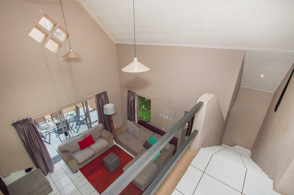 Loft access of lounge 