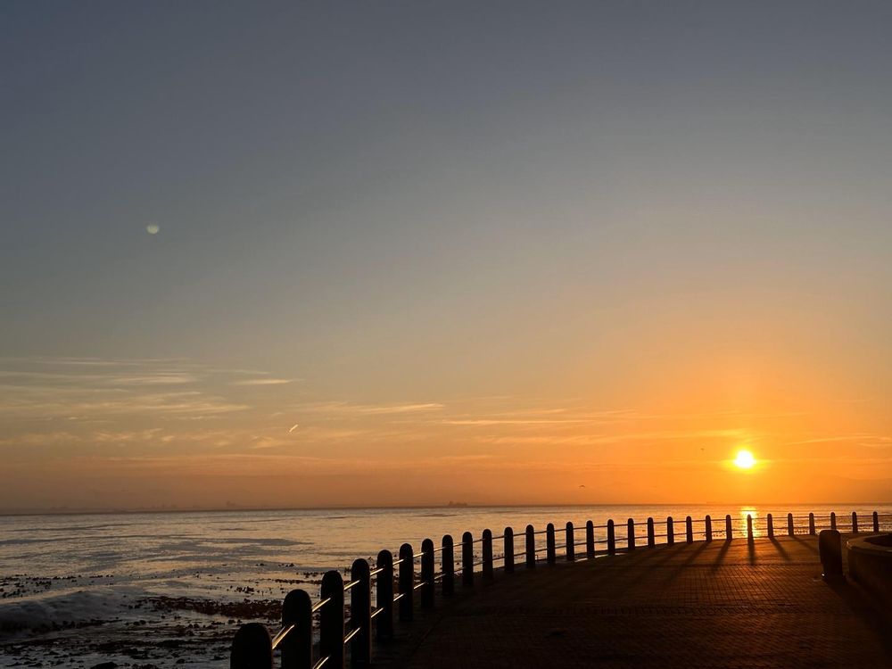 Sunrise runs along The Promenade