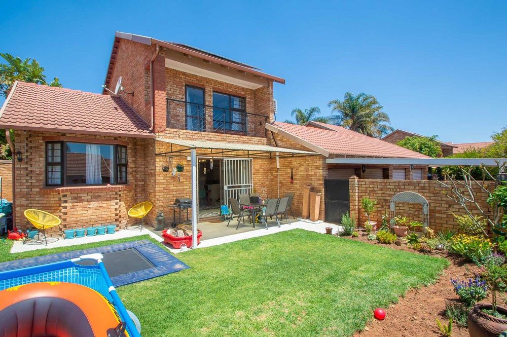 Stunning facebrick facade with open garden