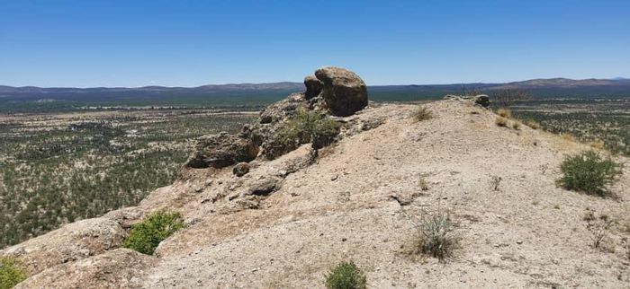 For Sale: Farm in Outjo Central with water sources, game-proof fencing, and scenic hills.