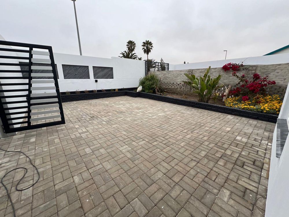 Front entrance and garden