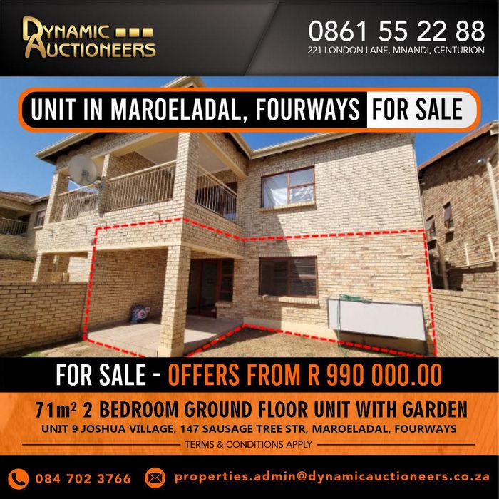 Property #2150969, Townhouse for sale in Maroeladal