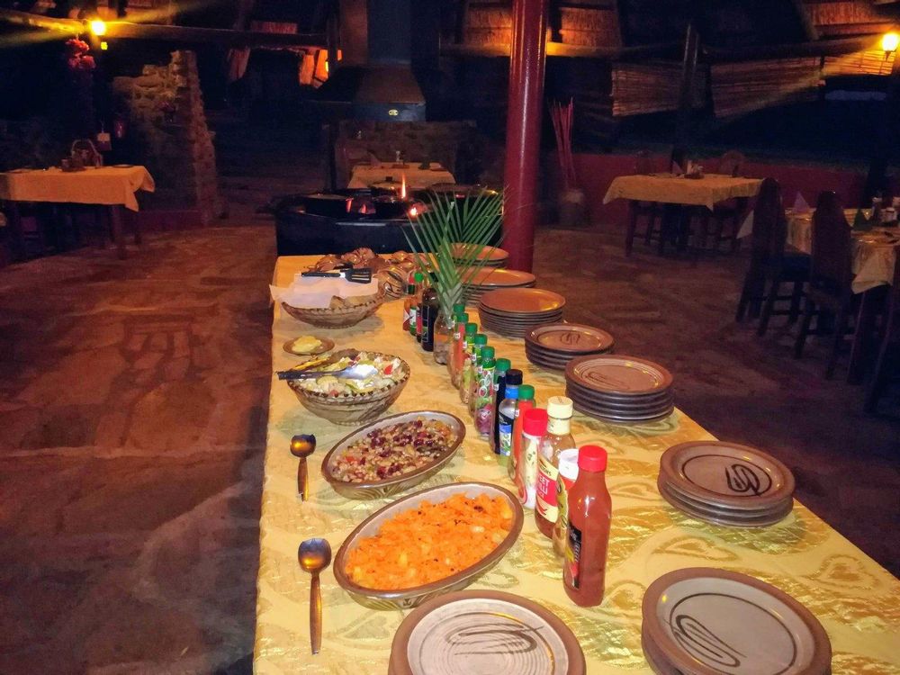 Restuarant with the best Chef Nkwazi Lodge style