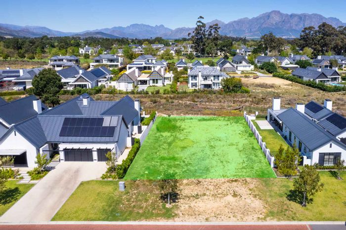 Vacant Land Residential For Sale in Val De Vie Estate with mountain views.