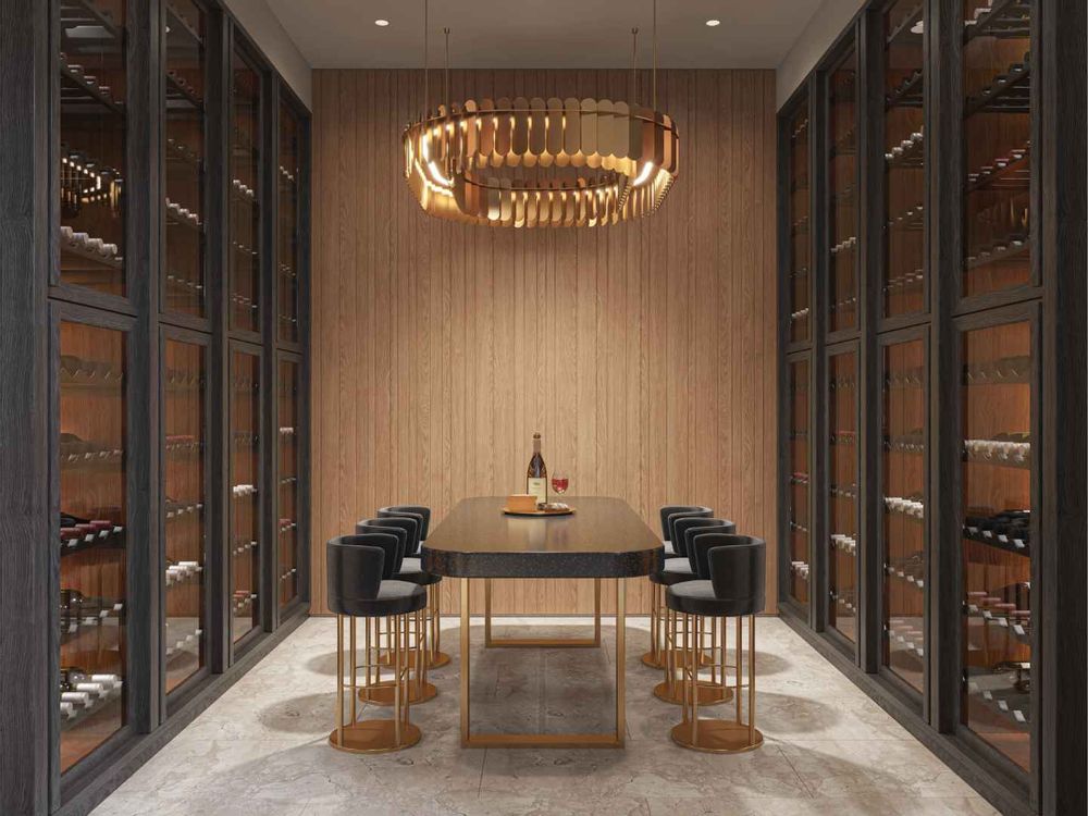 Wine cellar (optional)