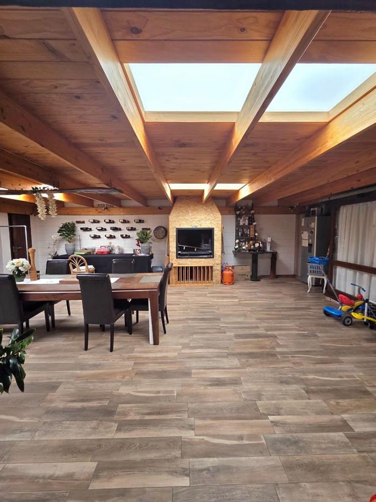 Entertainment with indoor BBQ